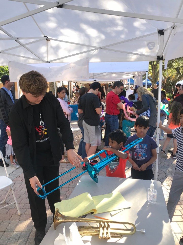 YAS! Booth 1, Celebrate the Arts