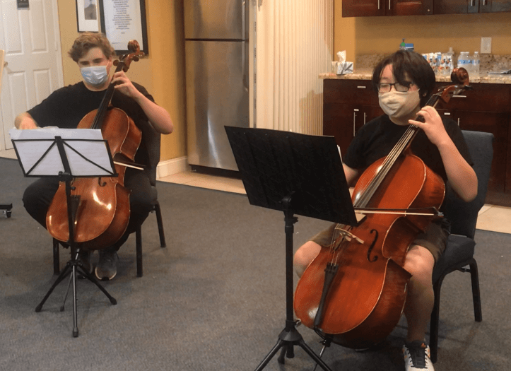 Cello Duo, 2020 Weston Music Festival, Youth all star! YAS!